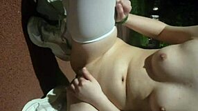 hidden outdoor nude streak sparks intense solo play