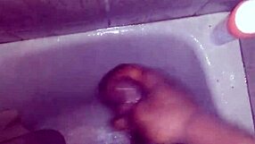 dude i'm jerking my throbbing cock in the steamy shower now