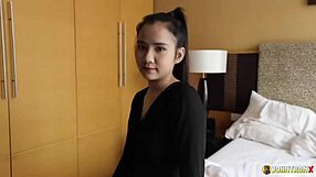 Johntronx asian maid craves intimate creampie moment