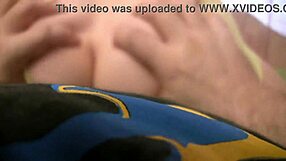 Genevive Rips Pantyhose For Huge Nipple Lap Dance And Dildo Play