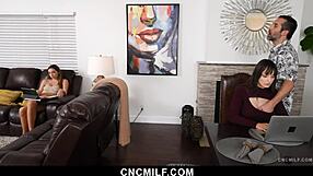 freeuse daddy fucks milf slave bent over doggystyle cowgirl