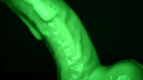 My Sticky Slimy Latex Glove Handjob Tease with Dildo Toys Dripping Cum Feel