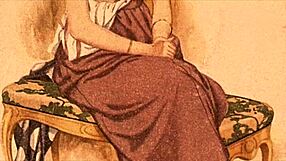 Unbelievable Antique Erotic Drawings! Vintage Retro Illustrations Burst with Classic Naughty Charm and Detail
