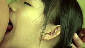 Marie Konishi's Messy Cosplay Fingering Hides Shaved Secrets
