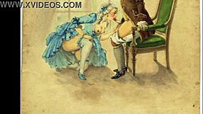 Vintage Erotic Art Captures Timeless Sensual Poses