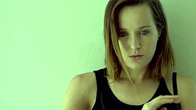 ever wonder what a hot brunette does while smoking and teasing you