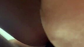 Up-Close Strap-On POV Under Pussy Girlfriend Fuck
