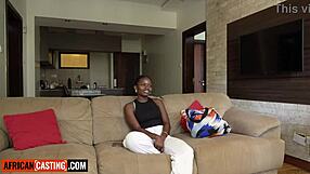 Innocent 18yo ebony big tits cutie raw banged by massive bwc producer