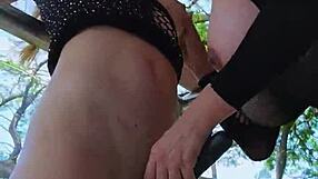 fucking my big tits latina friend hard homemade on the balcony ass shaking