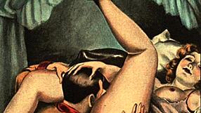 Vintage Erotic Art Captures Timeless Sensual Poses