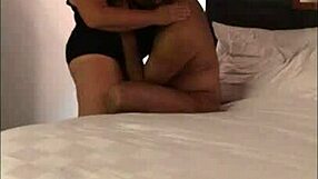 liz's big ass tits slammed in interracial gangbang