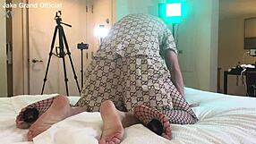 Rapper Pounds Blonde Tgirl Ass in Wild Crossdressing Fuck Fest