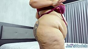 Big Bouncy Plumper Toys Massive Tits in Solo Debut