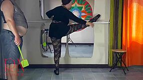 Teacher Spanks Ballerina Ass Punishes Bad Dancer Regina Noir Pussy Fuck