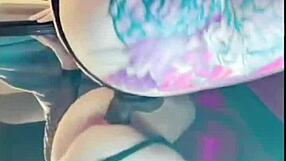 i ride my huge bbc dildo till i squirt everywhere
