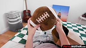 yo pervy mother bunny dying for stepson's huge loaded balls tonight