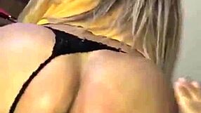 Sliding Thong Aside for Hidden Wife Pounding in Secret Spot
