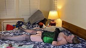 Granny Heather Highlander GILF Deepthroats for Creampie Load