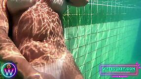 Her Puffy Wet Pussy Looks Insane Underwater - You Seeing This?!