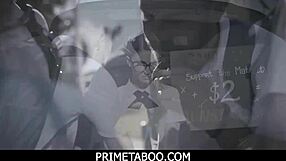 Nerdy Teen Double Penetrated Deep