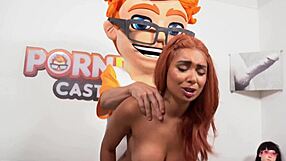 can babi star ride suck and take facial on porndudes casting couch?