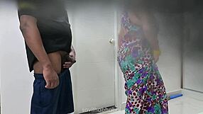 telugu maid's huge natural tits bounce with horny landlord
