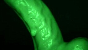 My Sticky Slimy Latex Glove Handjob Tease with Dildo Toys Dripping Cum Feel