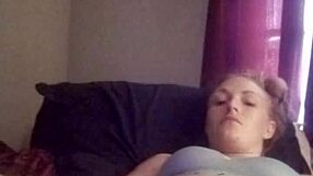 my snow bunny's shaved pussy throbs horny with toys