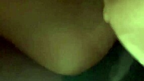 Up-Close Strap-On POV Under Pussy Girlfriend Fuck