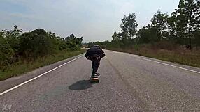 first time raw hardcore run in thailand with thai teen reality rough asian action
