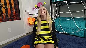 Step sis eyes bro's tempting candy cock Kallie Taylor
