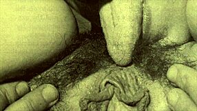 Vintage Lesbians Crave Hairy Muff Diving in Retro 3some