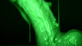 My Sticky Slimy Latex Glove Handjob Tease with Dildo Toys Dripping Cum Feel