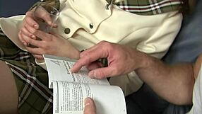 does this obedient japanese student aoi obey her white tutor fully?