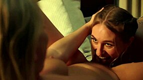 pretty blonde blake blossom lures angel young to suck her nipples