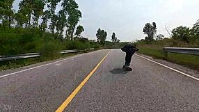 first time raw hardcore run in thailand with thai teen reality rough asian action
