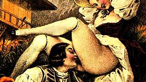 Unbelievable Antique Erotic Drawings! Vintage Retro Illustrations Burst with Classic Naughty Charm and Detail