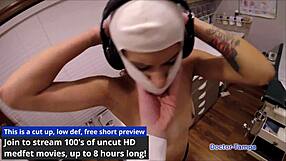DR TAMPA'S NEW IMMIGRATION POLICY POUNDS KRISTEN MARTINEZ'S LATINA TITS AND SKIRT!