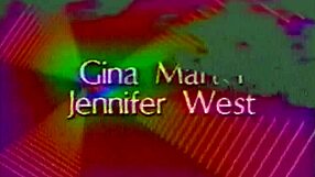 Cum sprays her retro tits wildly!