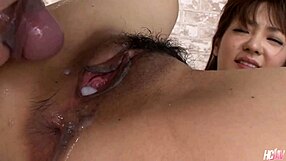 Japanese cutie Nami Honda pussy drilled deep creampie finish