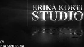 Princess Lili's Big Tits Bounce Riding Five Black Cocks Double Anal