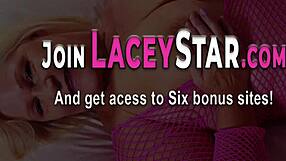 i bind this hot babe as les granny lacey starr in hospital lezdom play