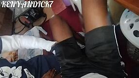 African Nanny Sneaks Boss's Black Dick Play While Wife's Away At Work