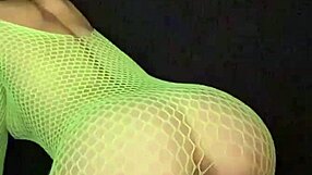 Nadia diamo twerks that hot latina ass in fishnet bodysuit slow motion damn