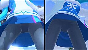 leggings upskirts reveal tempting skirts hiding secret fetish thrills