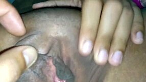 Thrilling Rush Rubbing Pussy Cum on Panties