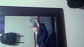 Amandgreg0326 captures steamy moments in the mirror from every angle