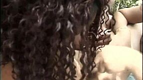 Black lesbians lick ebony muffs in jacuzzi orgy