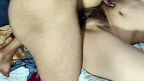 desi bhabhi takes hubby's cum deep in pussy during dirty bedroom domination fuck
