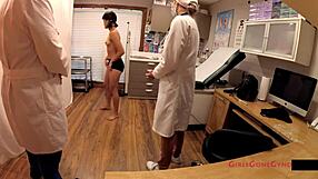 ever wonder what happens in tampa university entrance physicals with channy crossfire's gaping pussy?